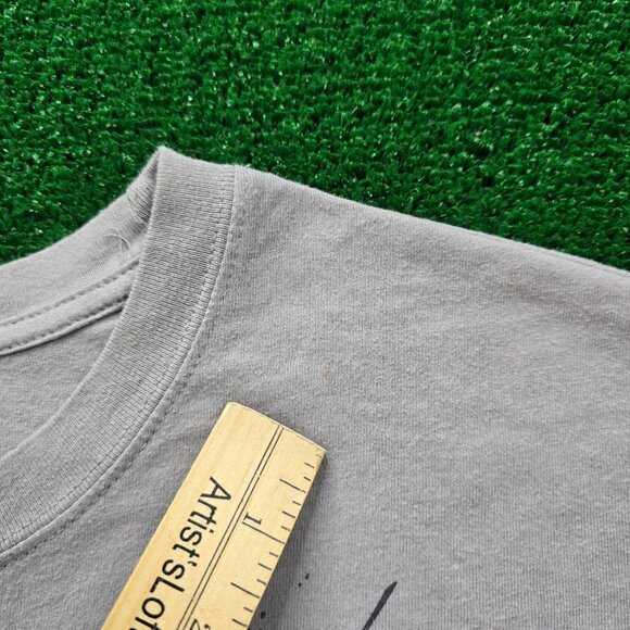 Marvel Captain America Tshirt Mens Medium Gray Short Sleeve Graphic Print - Picture 2 of 7